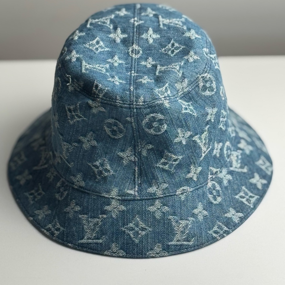 SOLD Louis Vuitton Navy Monogram Hat
